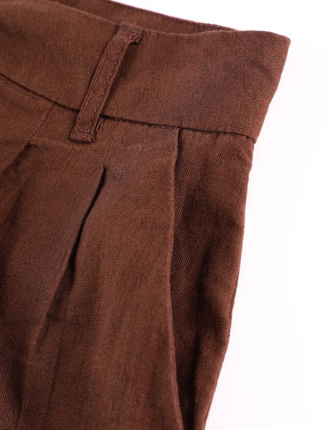 Shorts - Leinen-Mix