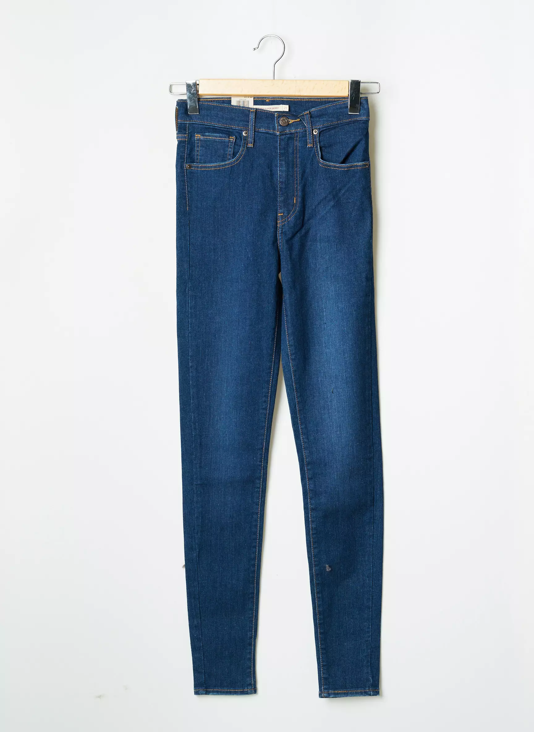 Levis Jeans Skinny Femme couleur bleu