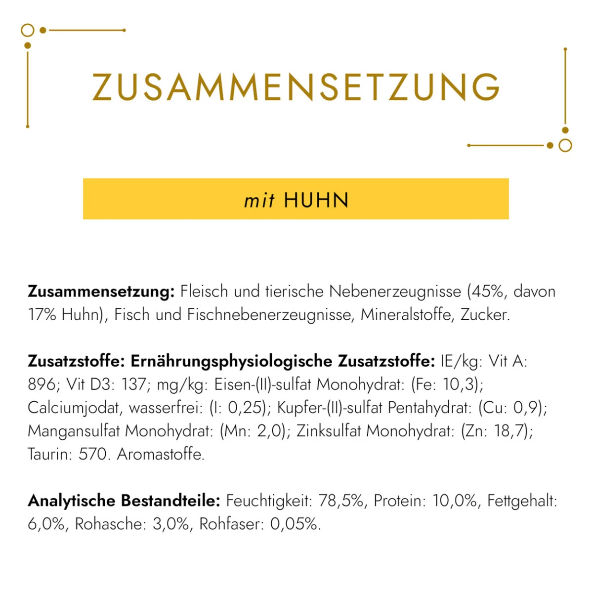 GOURMET Gold Schmelzender Kern mit Huhn kaufen bei ZooRoyal
