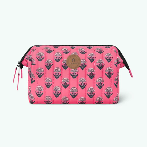 Sienna pink toiletry bag