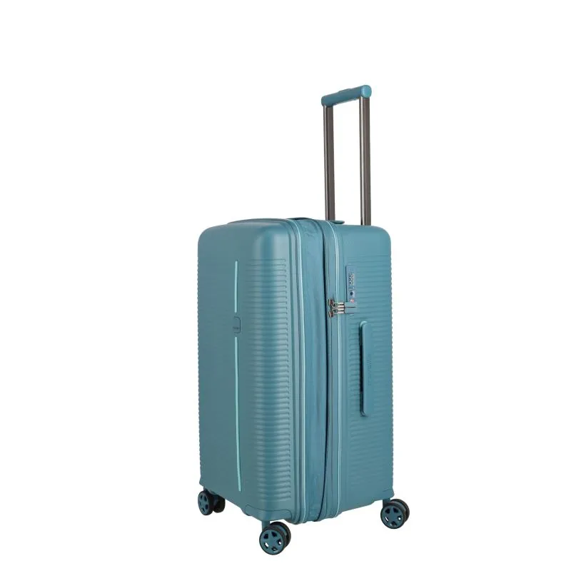 Travelite ROOMER Trunk M (66 cm) Erweiterbar - Aqua