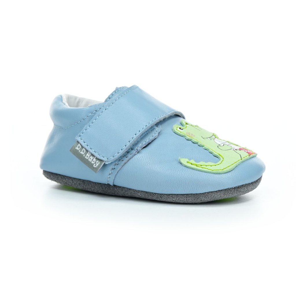 D.D.Step K1596-41603 blaue Barfußkrabbelschuhe