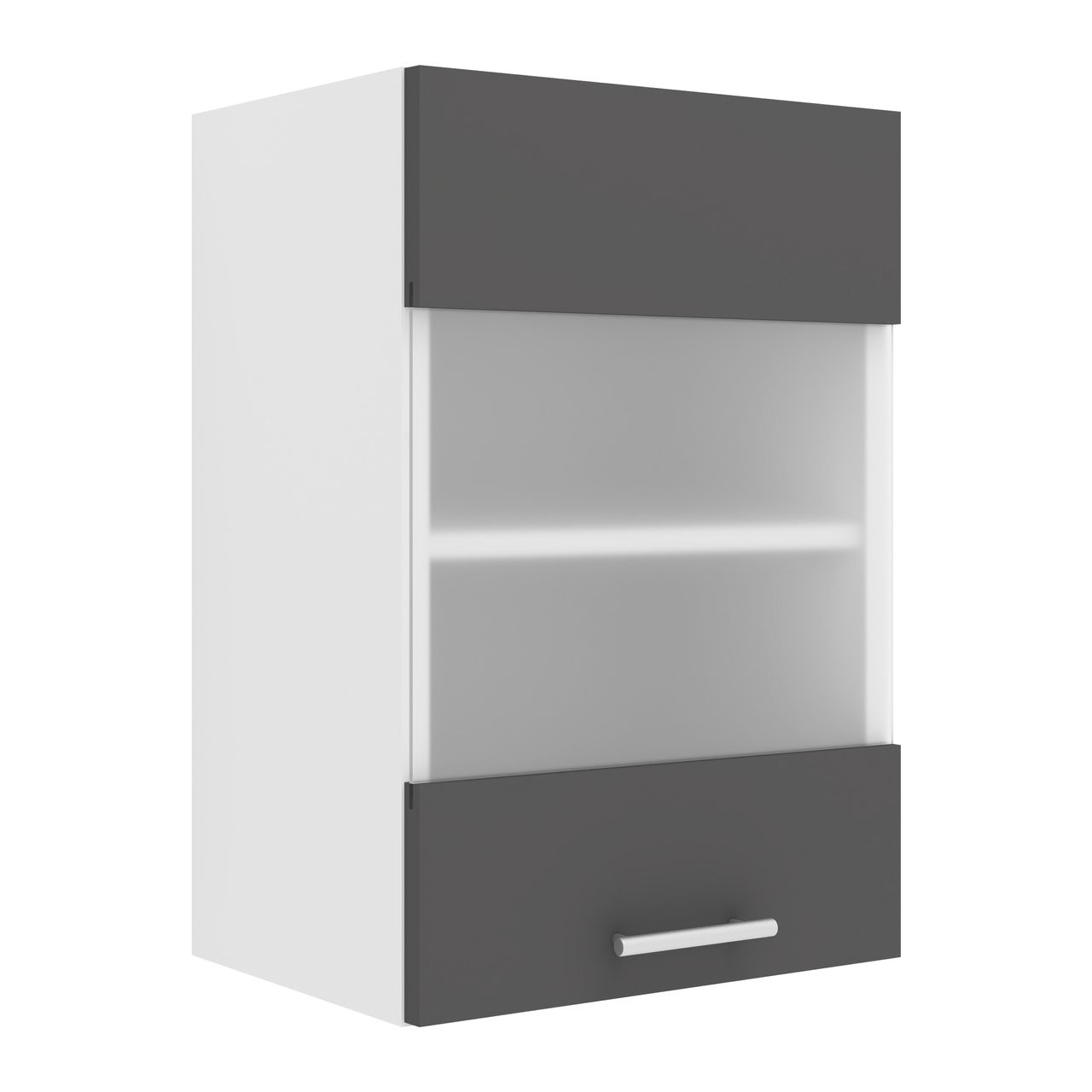 VCM Küchenschrank Breite 40 cm Matt Glastür Hängeschrank Küche Küchenmöbel Esilo