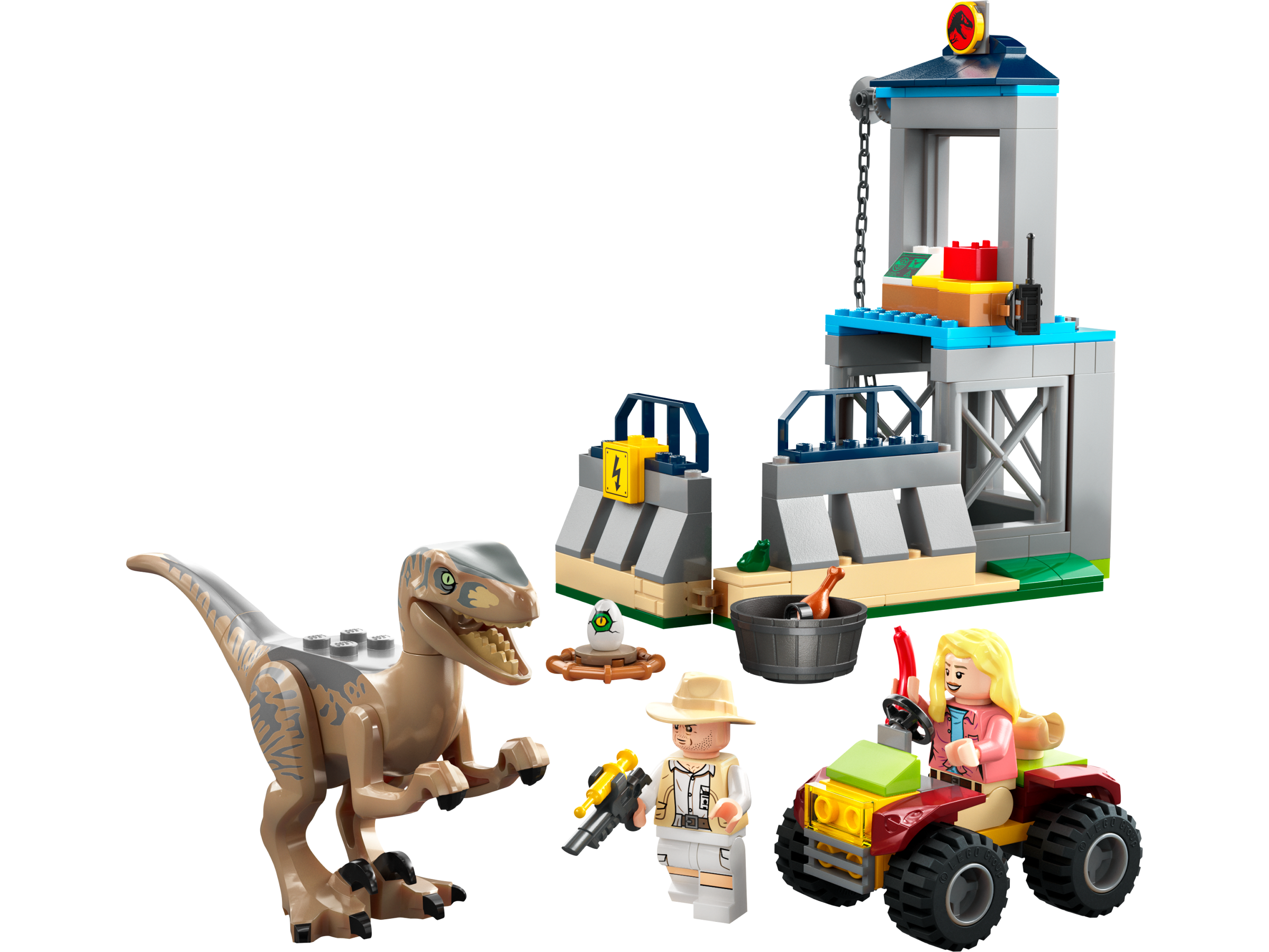 Flucht des Velociraptors 76957