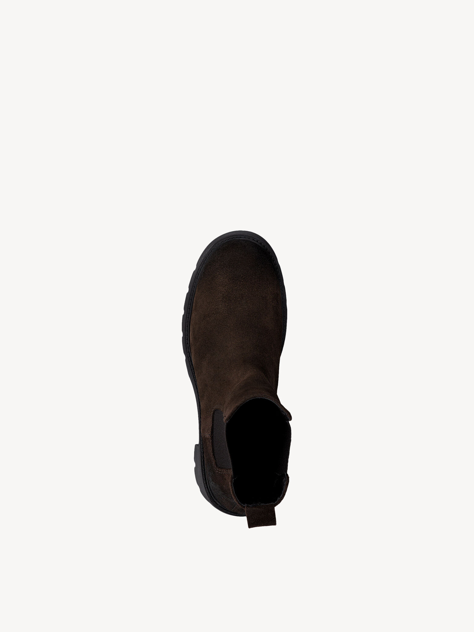 Bottine Chelsea en cuir - marron