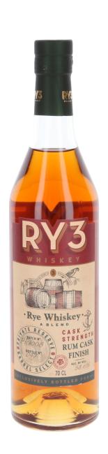 Ry3 Cask Strength Rum Cask Finish 0,7 l·58,6 % vol