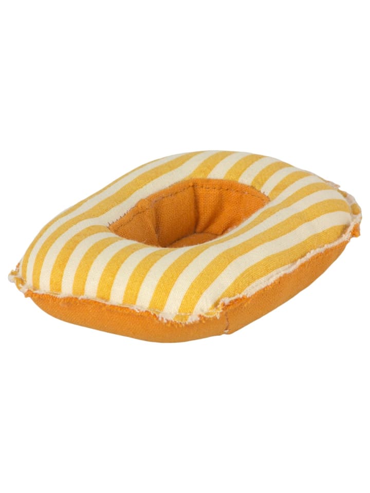 Maileg Schlauchboot Gelb Weiß Streifen 7x10 cm günstig kaufen onesize