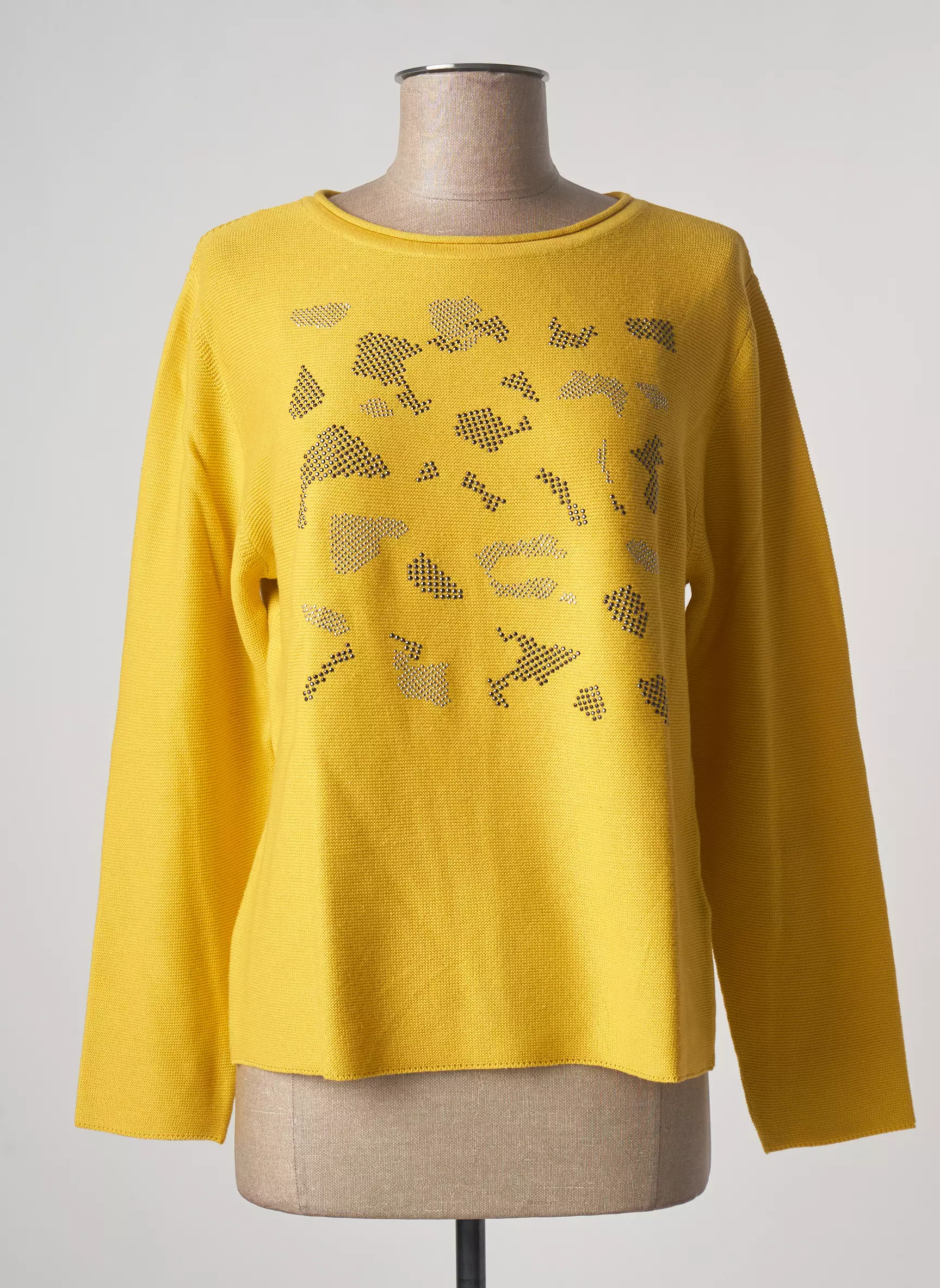 Rabe Pulls Femme couleur jaune