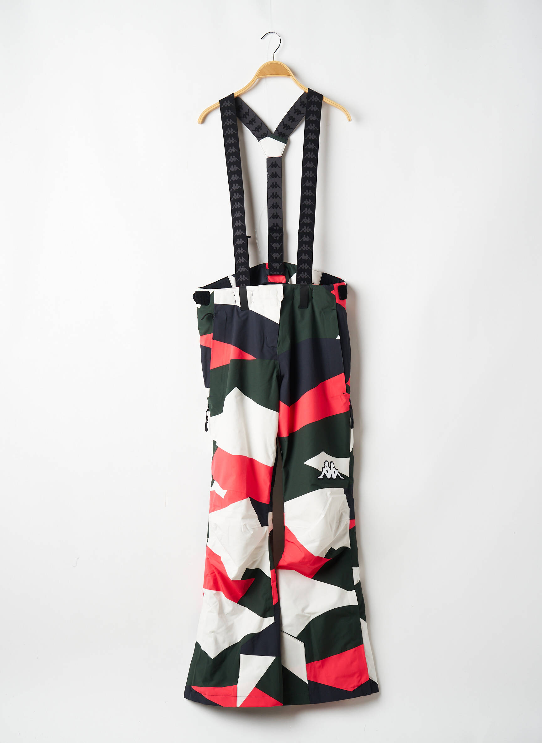 Kappa Pantalons Droits Femme couleur noir