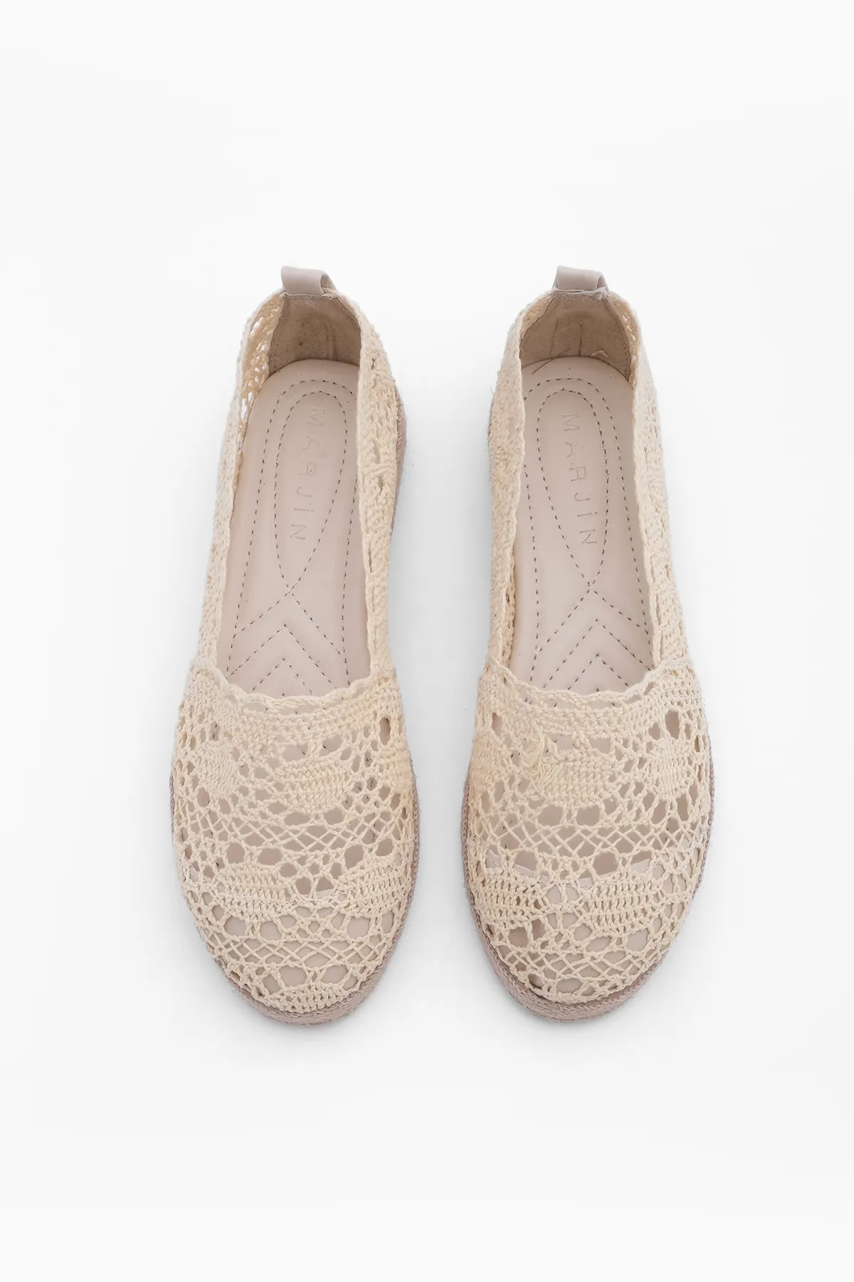 Marjin  Espadrilles - Beige - Flacher Absatz