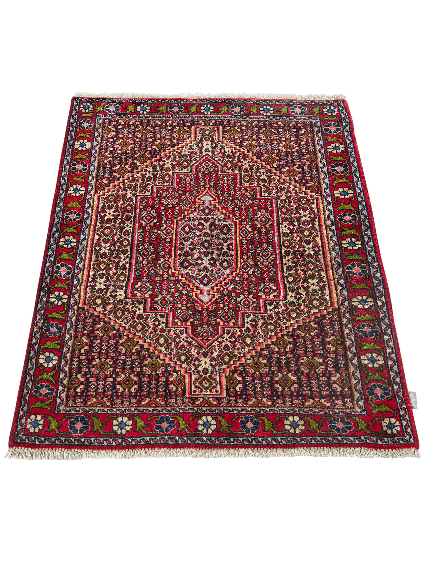 Senneh ca. 75 x 108 cm, Unikat / Einzelstück