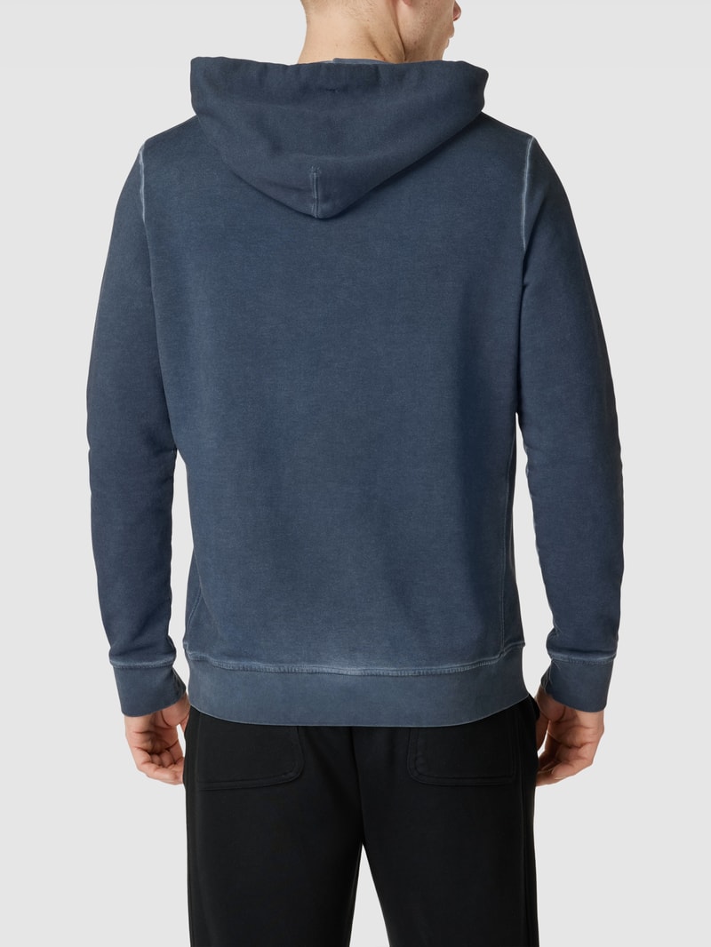 Hoodie mit Känguru-Tasche Modell 'SOHO HOODY' in marineblau