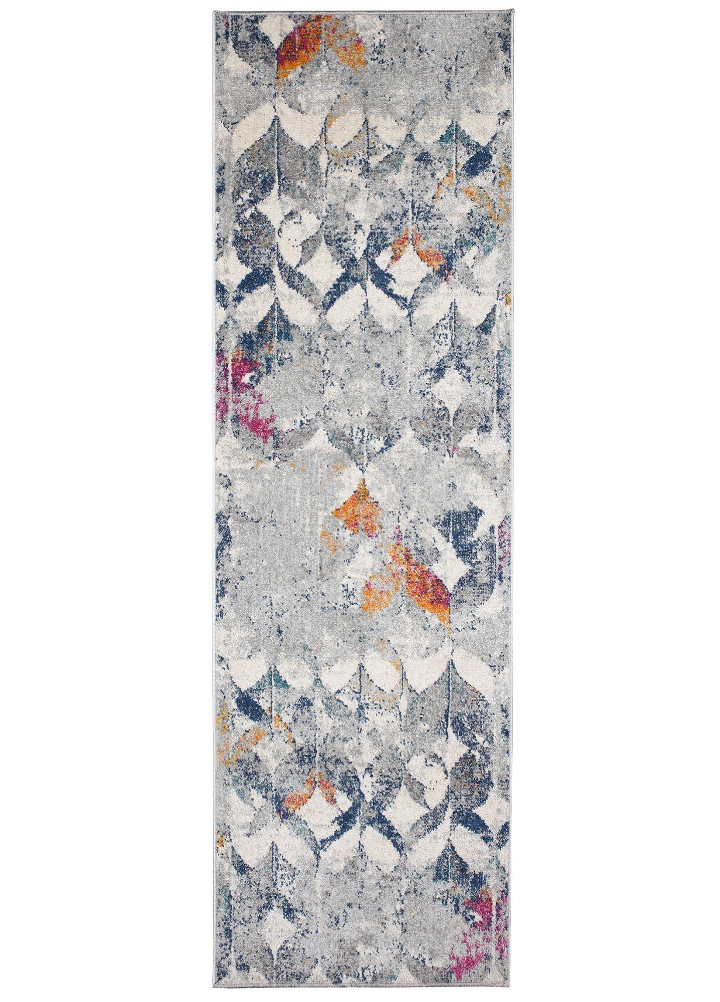 Läufer Läufer Flurläufer Modern Abstraktes Teppichläufer 80 cm Breit, Mazovia, 80 x 100 cm, Kurzflor, Meterware, Höhe 9 mm, Kurzflor - niedrige Florhöhe
