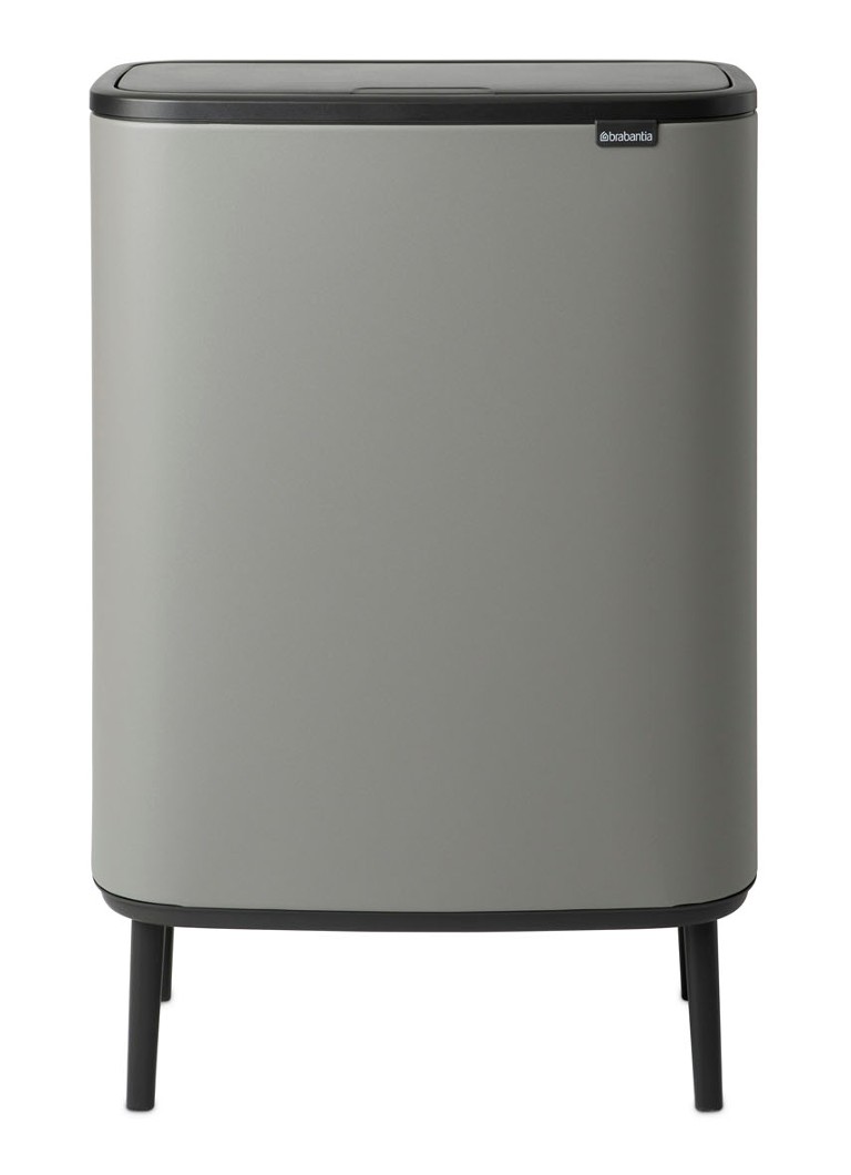 Brabantia Bo Touch Bin Hi -roskakori kannella jaloilla 60 litraa