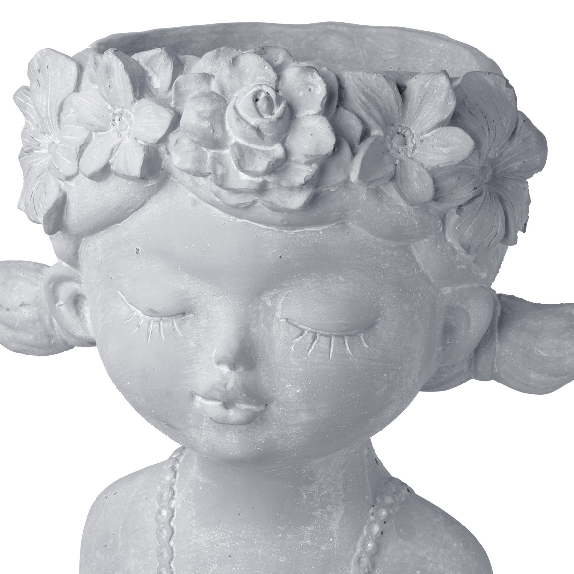 Blumentopf mit lieblichem Gesicht