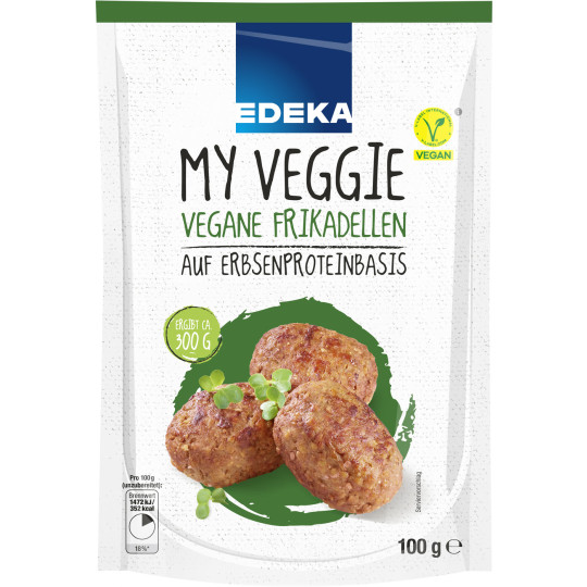 EDEKA My Veggie Vegane Frikadellen 100G