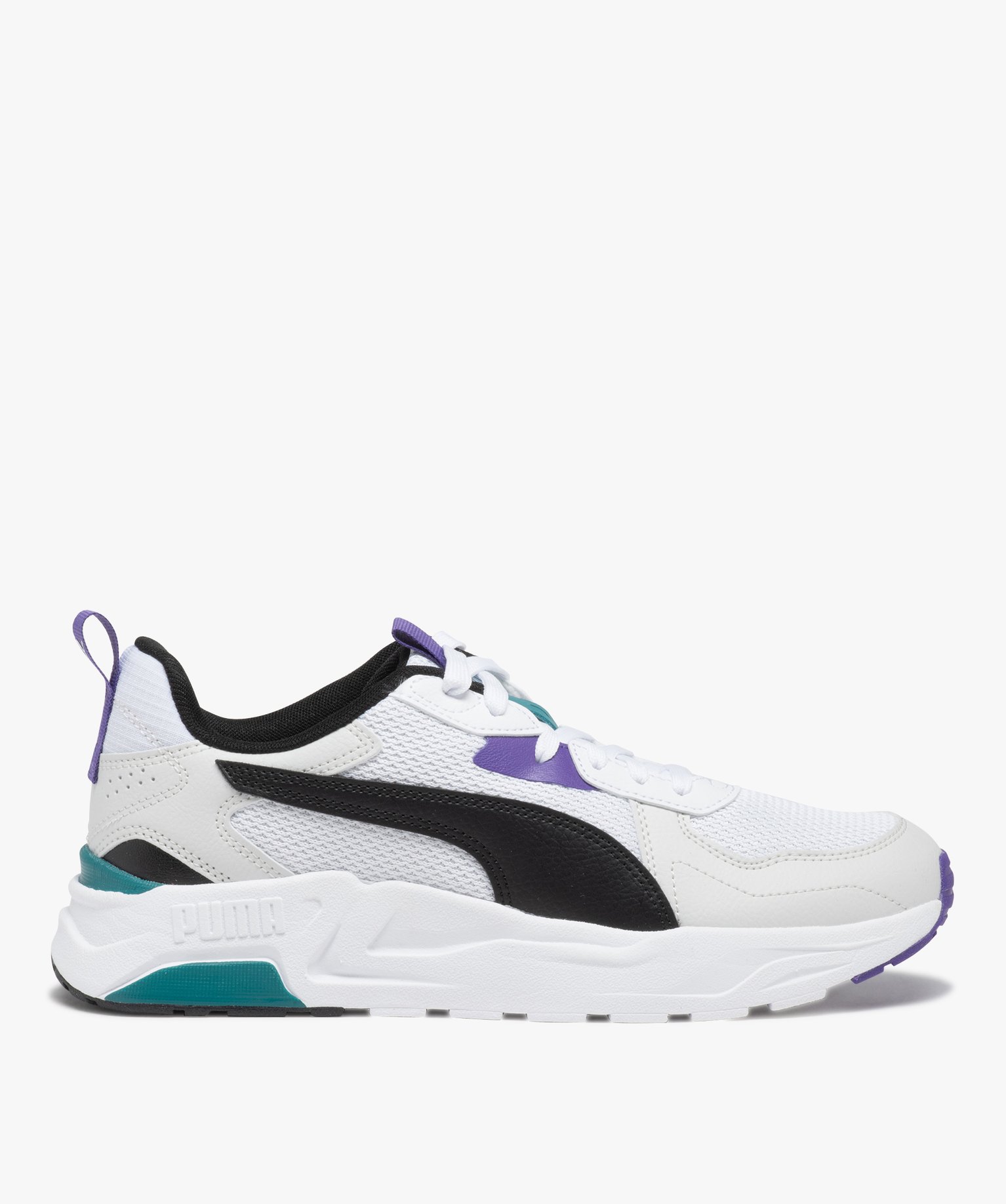 Baskets homme multicolores en mesh style running - Puma blanc | GEMO