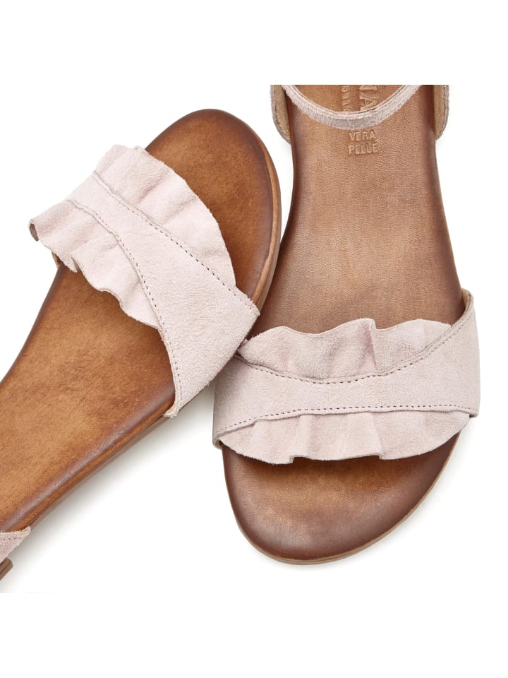 LASCANA Sandale in rosé günstig kaufen