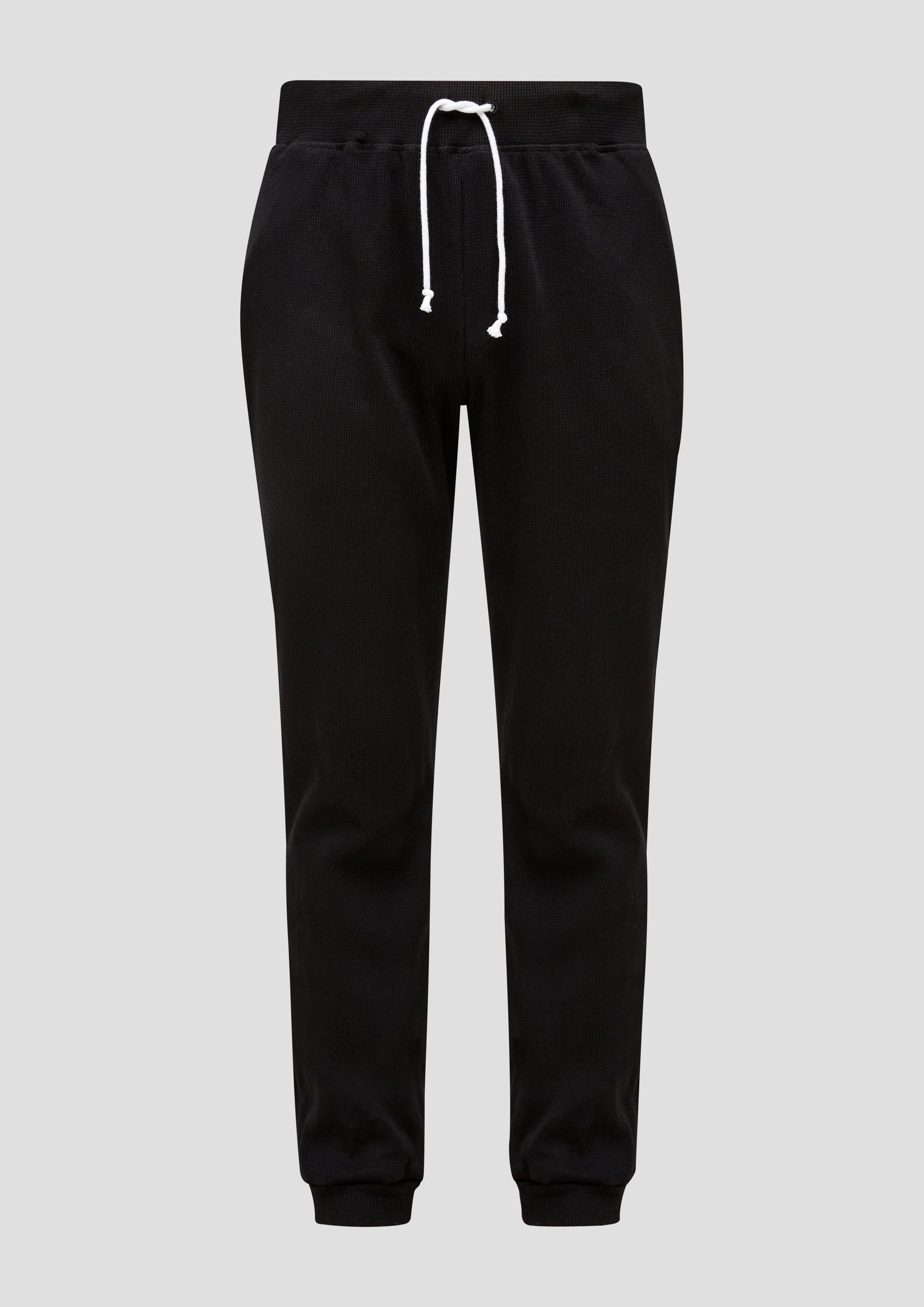 Pyjamahose mit Waffelpiqué-Struktur  6008407-9999