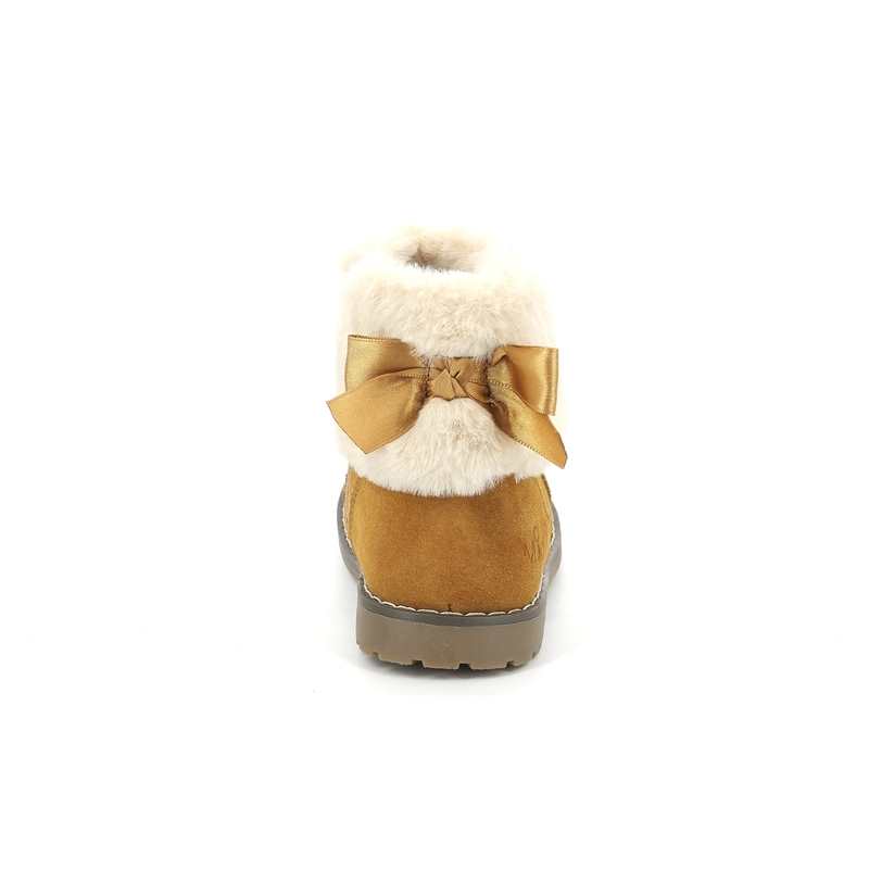 Boots cuir croute cuir Stelie