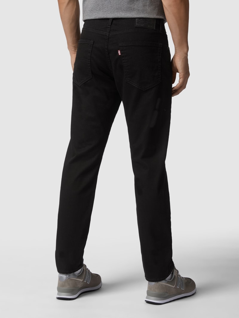 Regular Fit Jeans mit Stretch-Anteil Modell '502™' in schwarz
