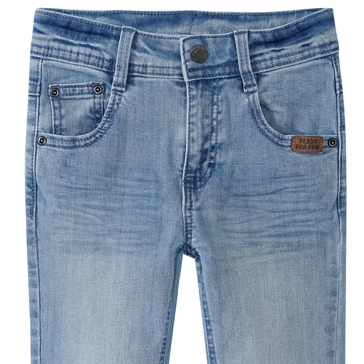 Jungen Slim-Jeans mit verstellbarem Bund