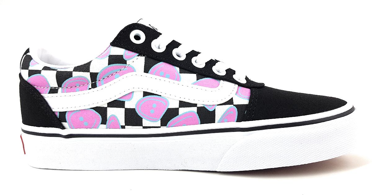 Vans Ward VN0A5JLMJBW1 Schwarz Happy Checkerboard Multi