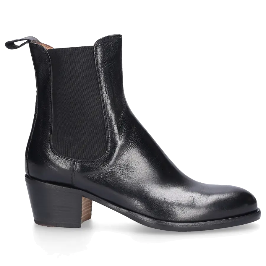 Elia Maurizi - Chelsea Boots ALFA Kalbsleder - schwarz