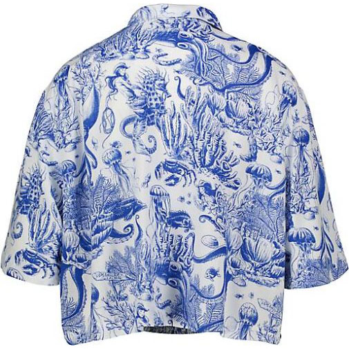 Wrangler Damen Bluse LOUNGE SHIRT NAUTICAL BLUE