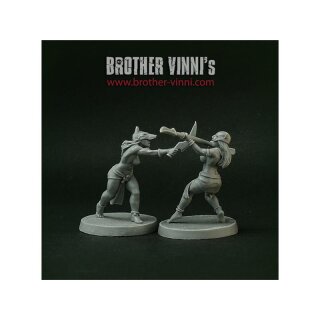 Egyptian Fighters (28 mm) (2)