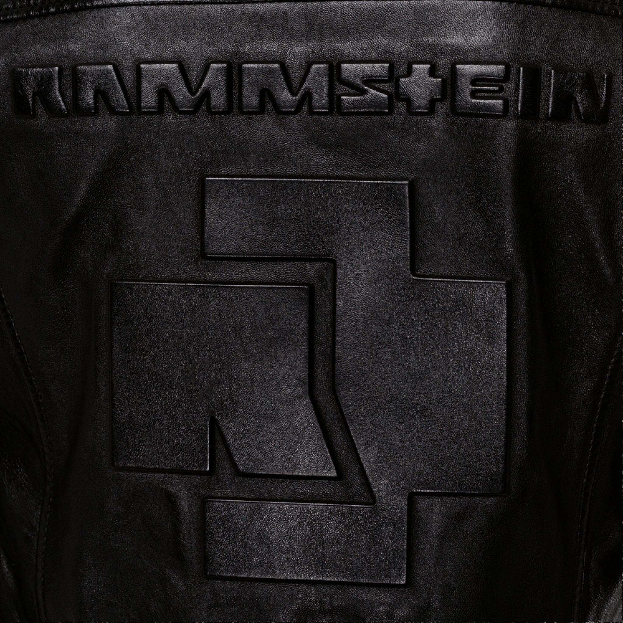 Lederjacke ”Logo” mit Kapuze