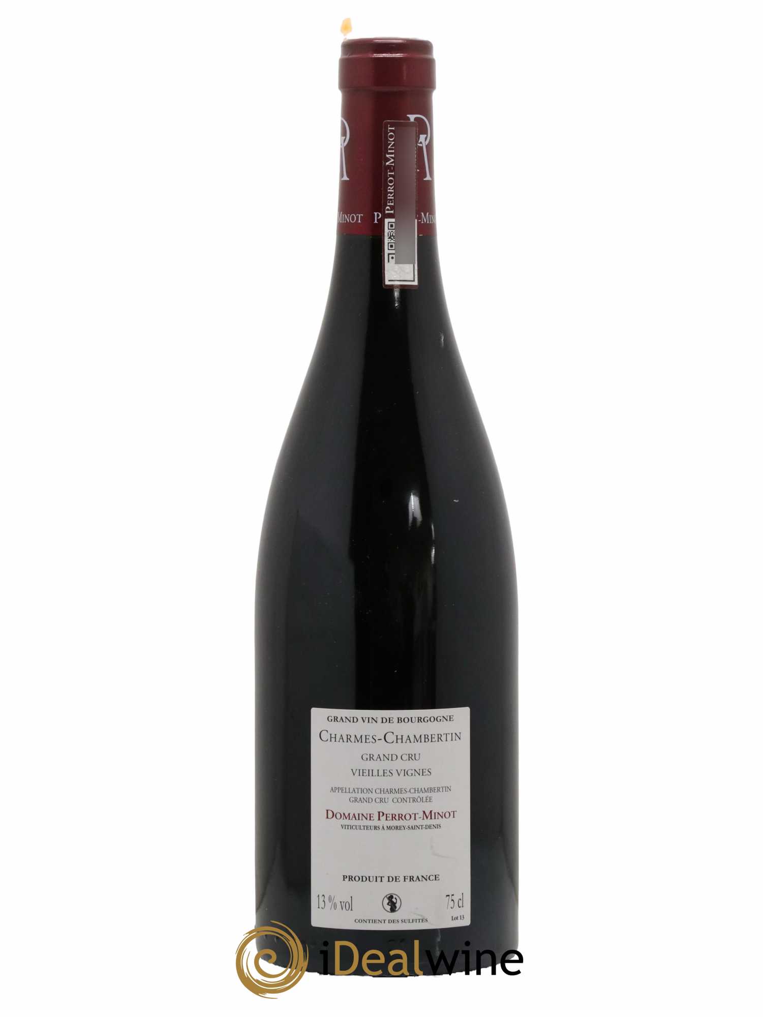 Charmes-Chambertin Grand Cru Vieilles Vignes Perrot-Minot  2016 - Lot de 1 Bouteille