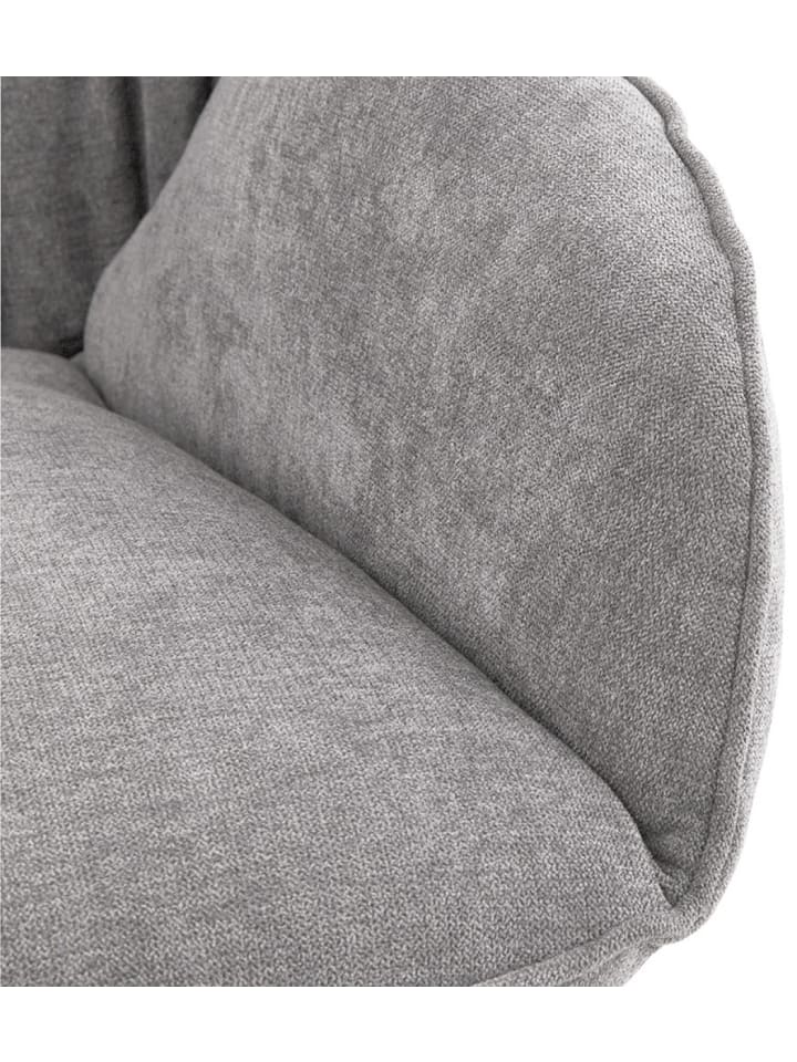 KADIMA DESIGN Schaukelstuhl aus Holz und Metall | Lounge Stuhl mit Stoffbezug günstig kaufen onesize