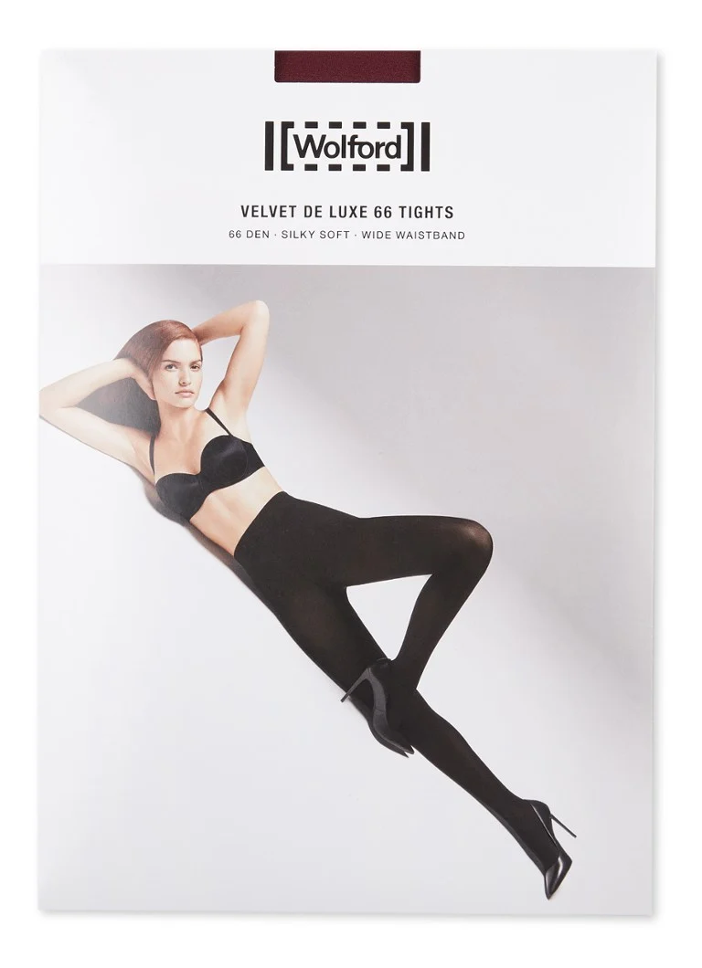 Wolford Velvet de Luxe Comfort harisnyanadrág 66 denier anyagból