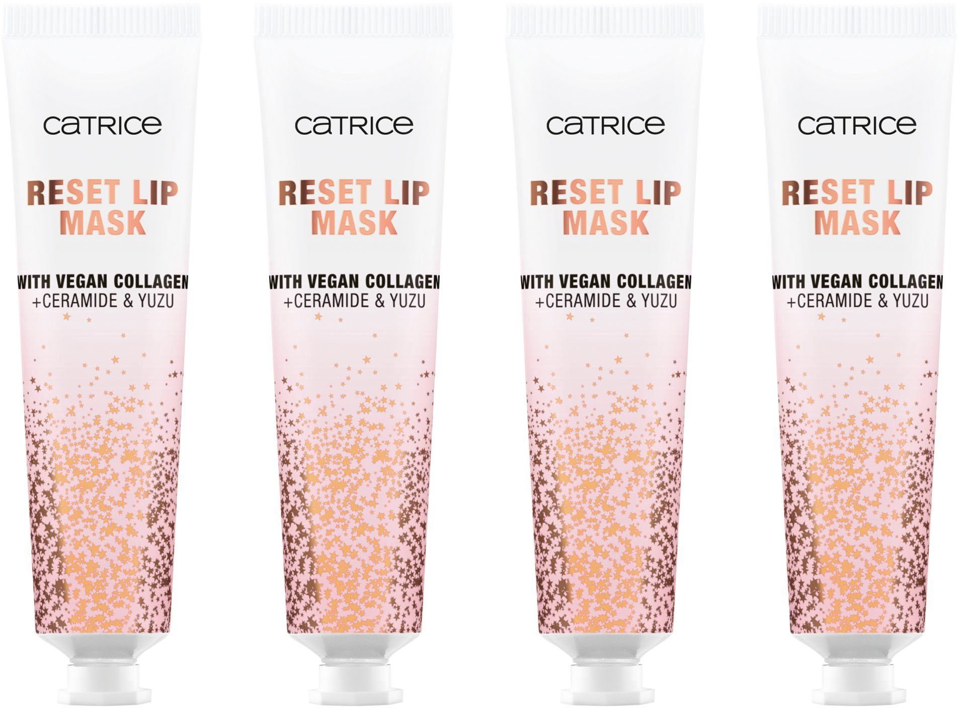 Catrice Lippenmaske Holiday Skin Reset Lip Mask, 4-tlg.