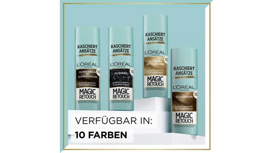 L'Oréal Paris Magic Retouch Ansatz-Kaschierspray - wetterfeste Ansatzkaschierung 75 ml 2 - dunkelbraun bis schwarzbraun