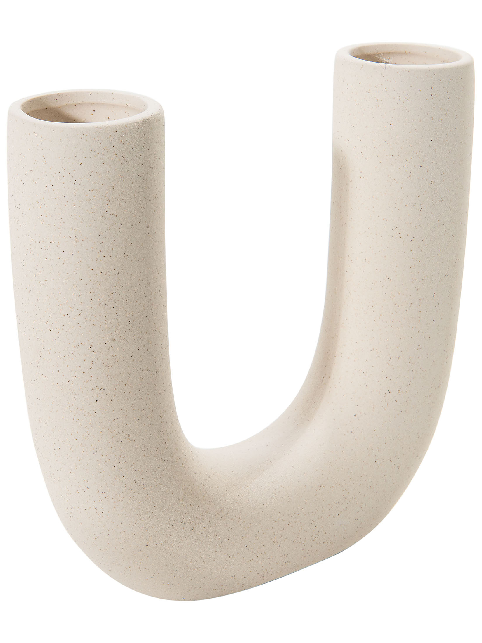 Uhui Vase, Mattweiss