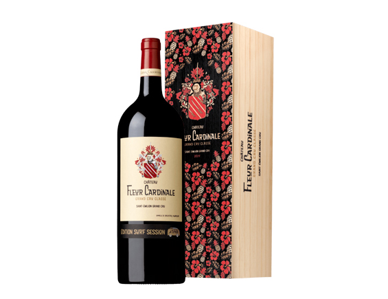 Château Fleur Cardinale 2019 Magnum édition Limitée Surf Session Bordeaux Saint-Emilion Grand Cru