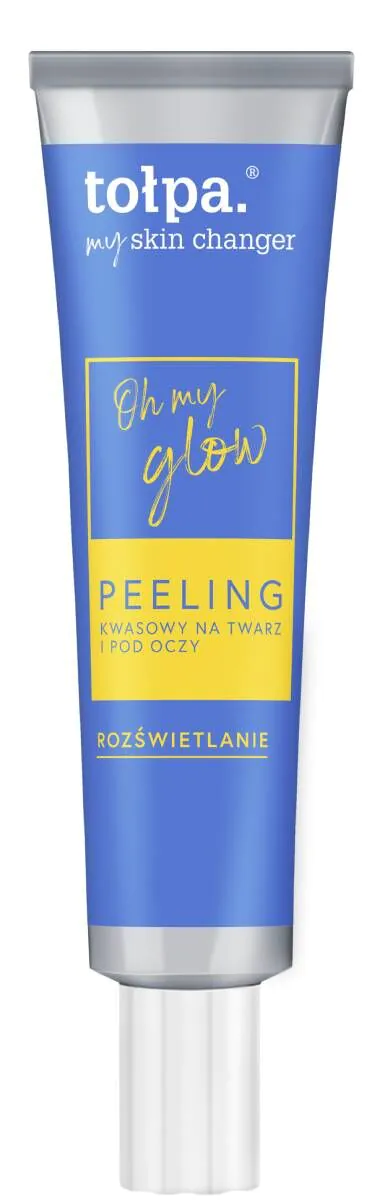 Tołpa My Skin Changer Oh My Glow rūgštinis veido ir akių pilingas