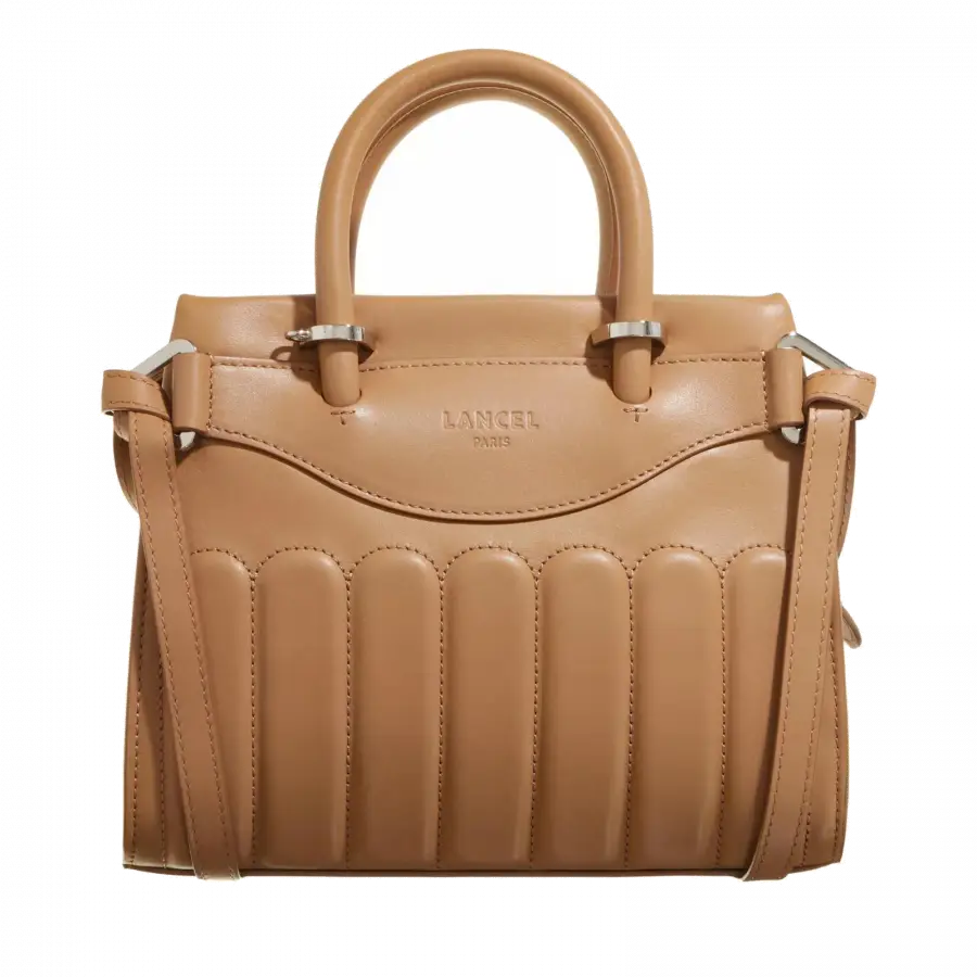 Lancel - Lancel Handle Bags Leder Brown - braun