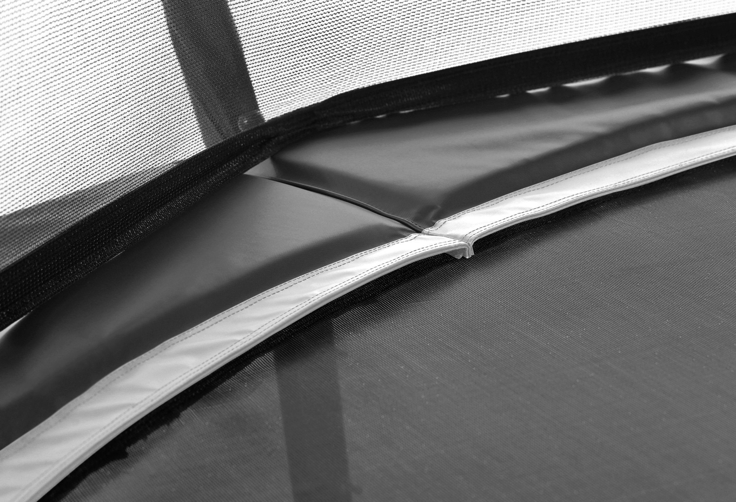 Salta Gartentrampolin First Class, Ø 366 cm, Schutzrand schwarz