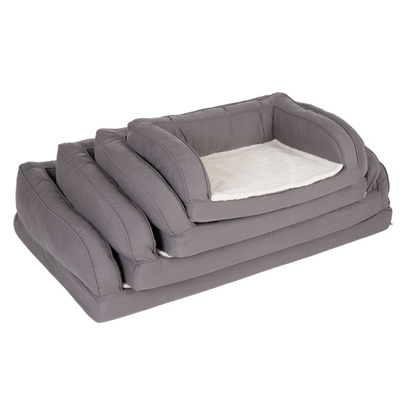 Orthopädisches Hundesofa grau zu TOP-Preisen