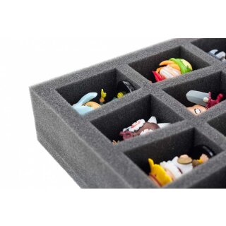 50 mm Full-Size Schaumstoff für 28 Krosmaster Figuren