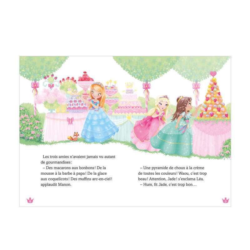 Livre 1, 2, 3 Princesses T2 Lettres volées - Play Bac