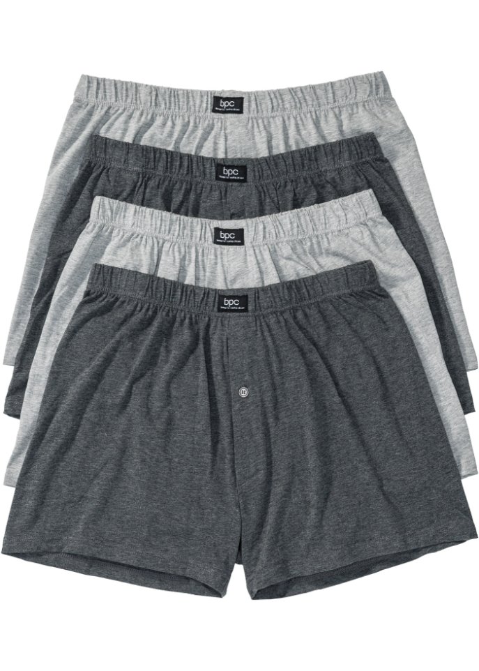 Lockere Jersey Boxershorts (4er Pack)