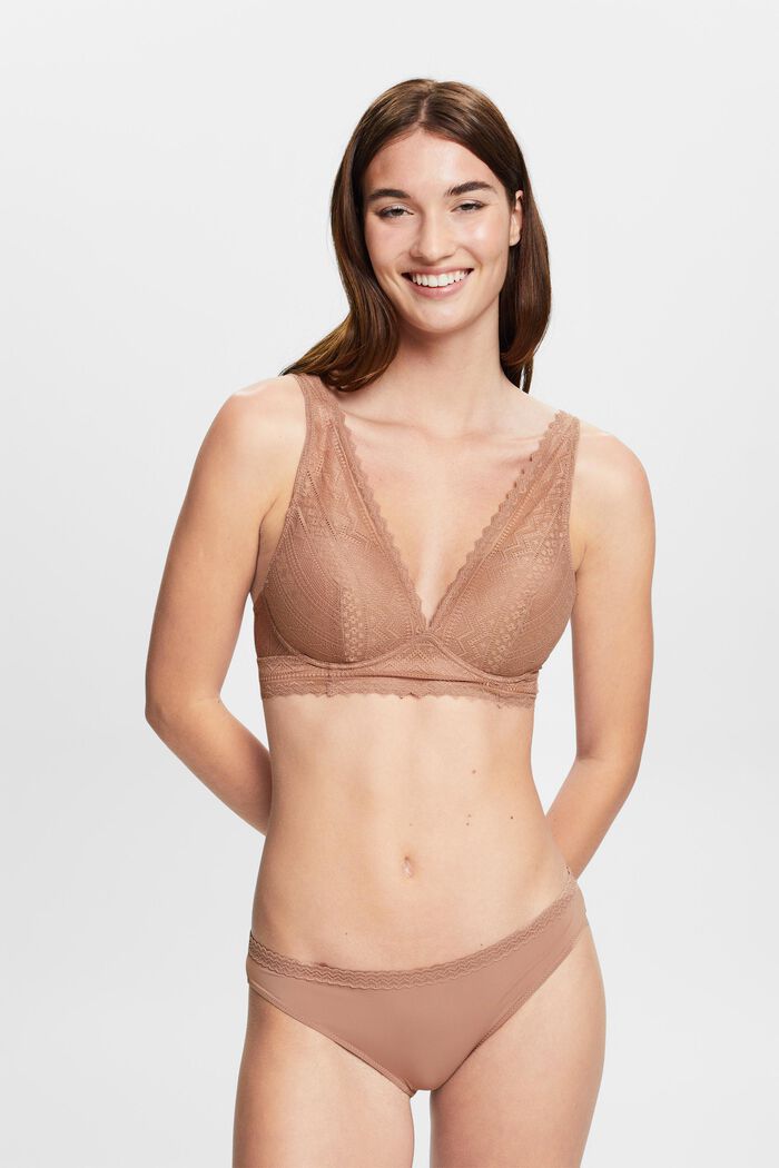 Push-up-BH mit grafischer Spitze