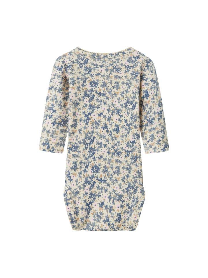 name it Body Langarm in Beige geblümt günstig kaufen