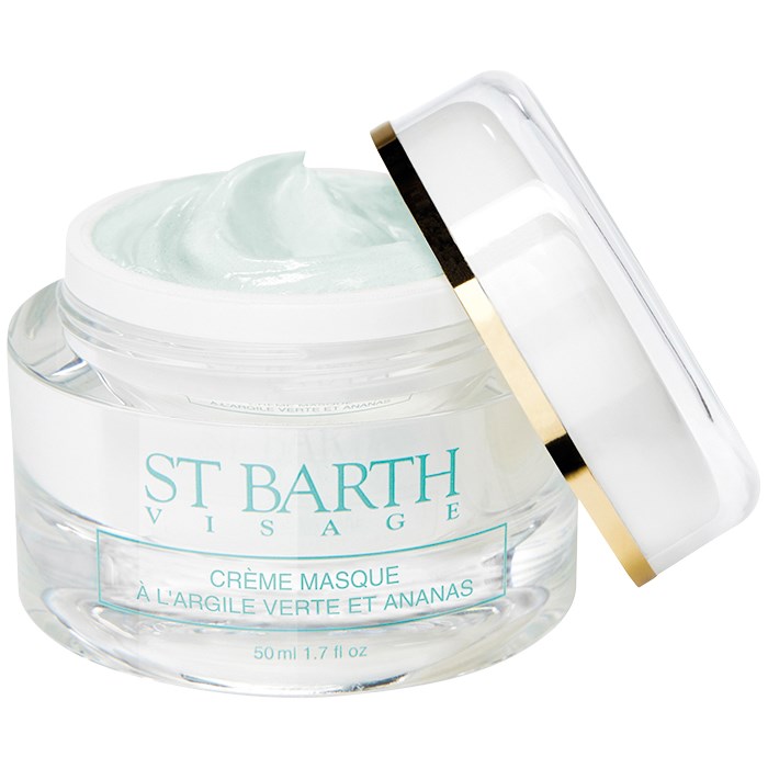 Creme Maske Grüne Tonerde und Ananas