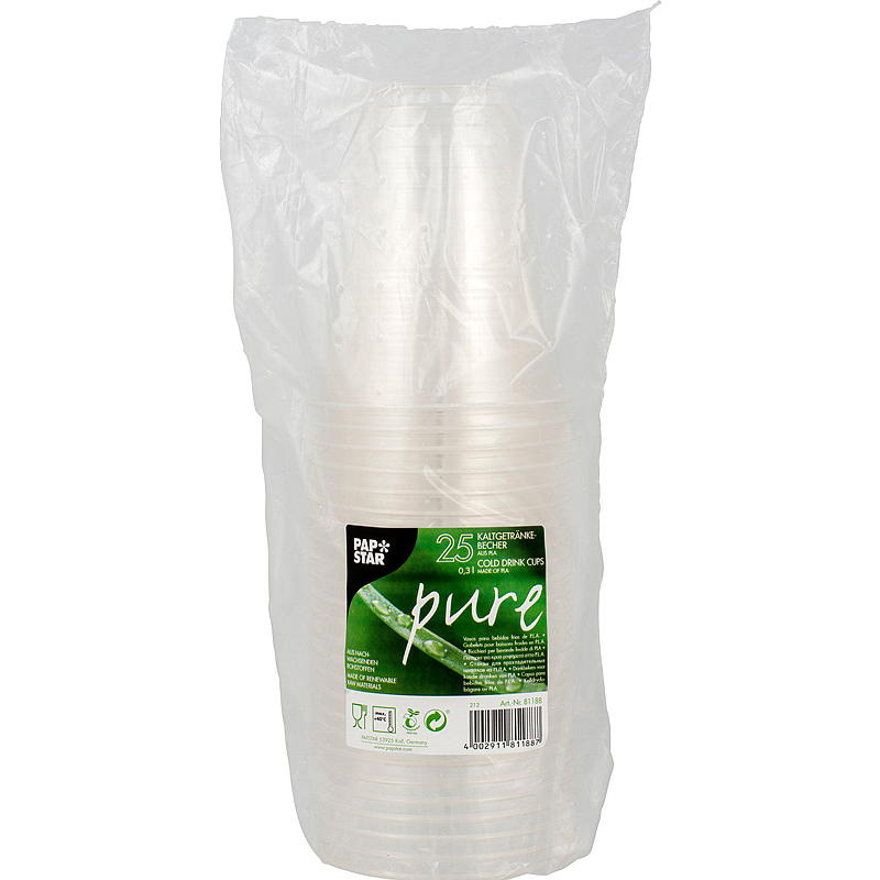 Pure Beger 25-pk 30 cl engangs klar Pure