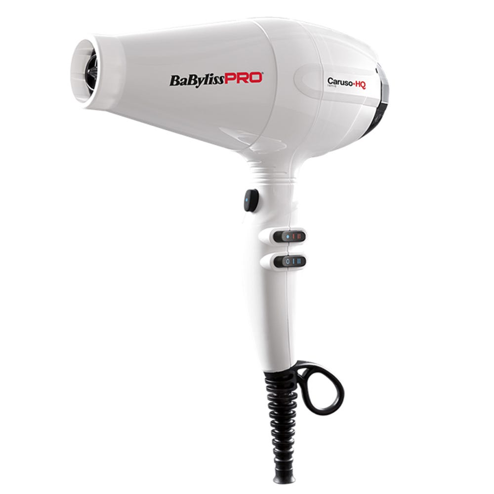 BabylissPro Haartrockner Caruso-HQ White 2400W